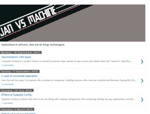 Tablet Screenshot of janvsmachine.net